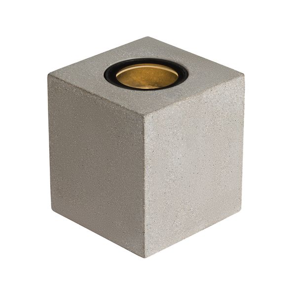 CONCRETO FL, Free-standing lamp square GU10 grey 10W image 1