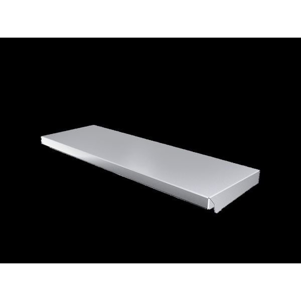 AX Prot. roof, for WD: 600x210 mm, stainless steel image 2