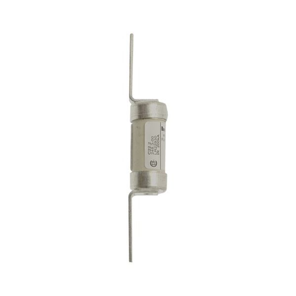 Fuse-link, low voltage, 2 A, AC 600 V, DC 250 V, HRCII-C, 14 x 85 mm, CSA image 1