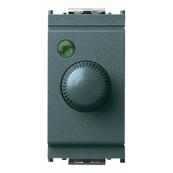 Dimmer 230V 100-500W +push grey image 1