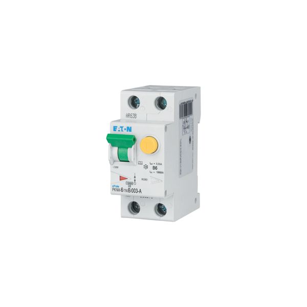 RCD/MCB combination, 6 A, 30 mA, MCB trip characteristic: B, 1p+N, RCD trip characteristic: A image 31