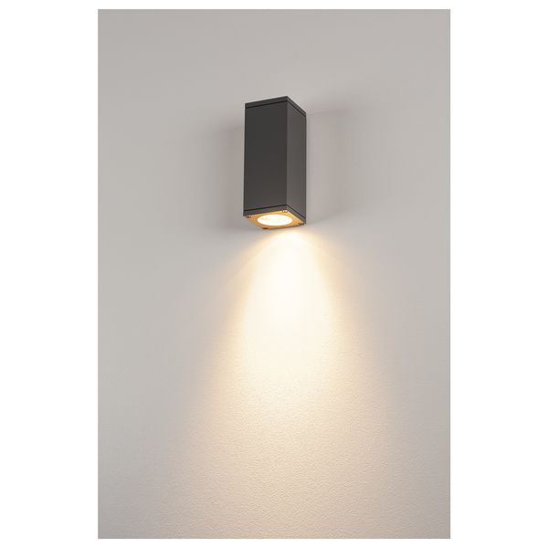 THEO WALL OUT WALL LUMINAIRE, GU10, max. 35W, angular, anthr image 3