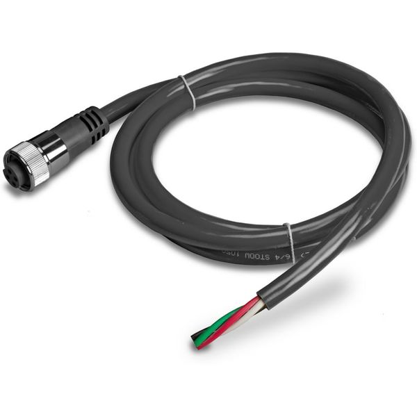 MB-Power-cable, IP67, 5 m, 4 pole, Prefabricated on one side with 7/8z straight socket image 3