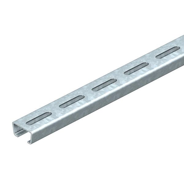 AMS3518P2000FS Profile rail perforated, slot 16.5mm 2000x35x18 image 1