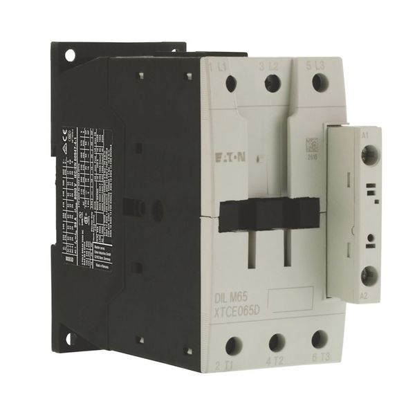 Contactor, 3 pole, 380 V 400 V 30 kW, RDC 24: 24 - 27 V DC, DC operation, Screw terminals image 14