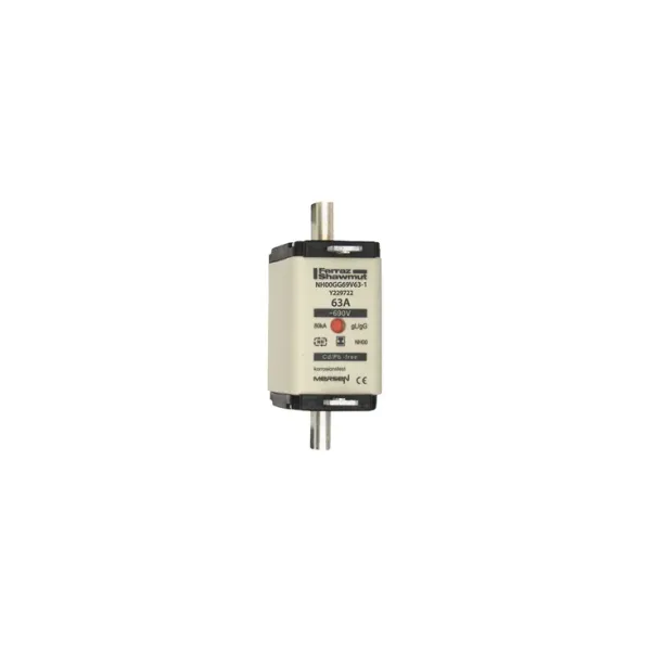 Fuse-link NH00 gG 690VAC 63A isolated tags Double indicator image 2