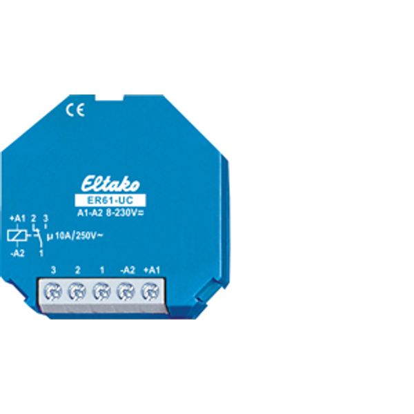 Switching relay, 1 CO contact 10A image 1