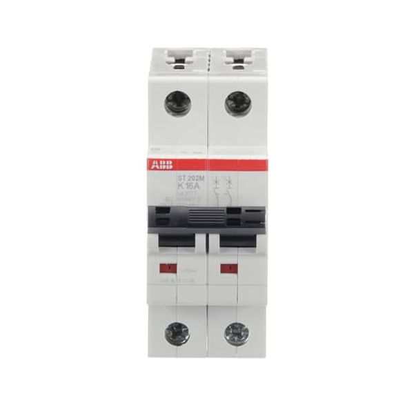 ST202M-K16 Miniature Circuit Breaker - 2P - K - 16 A image 1