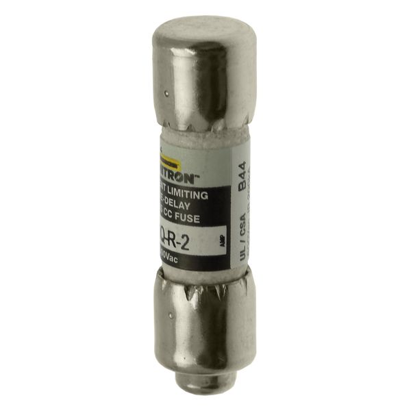 Fuse-link, LV, 2 A, AC 600 V, 10 x 38 mm, 13⁄32 x 1-1⁄2 inch, CC, UL, time-delay, rejection-type image 16