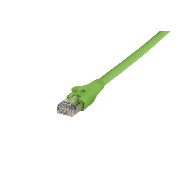 Patch cord Cat.6A AWG 27, 2.0 m green, cULus image 3