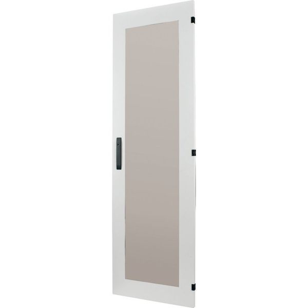 Door to switchgear area, transparent, IP55, HxW=2000x800mm, grey image 6