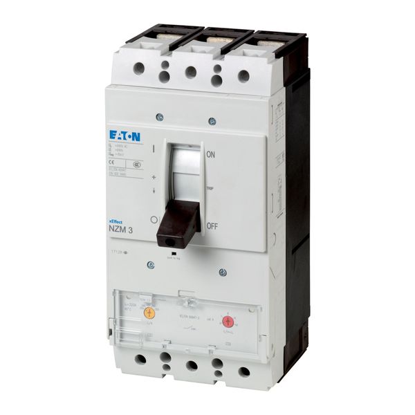 Circuit-breaker, NZM3 TMTU, 3 pole, 400A, Screw terminal image 2