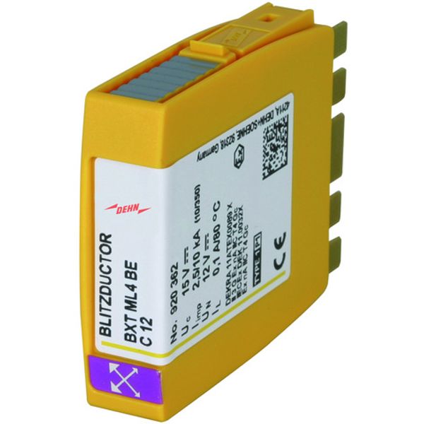 BXT combined lightning current and surge arrester module image 1