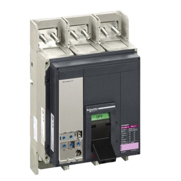 circuit breaker ComPact NS1000H, 70 kA at 415 VAC, Micrologic 5.0 trip unit, 1000 A, fixed,3 poles 3d image 3