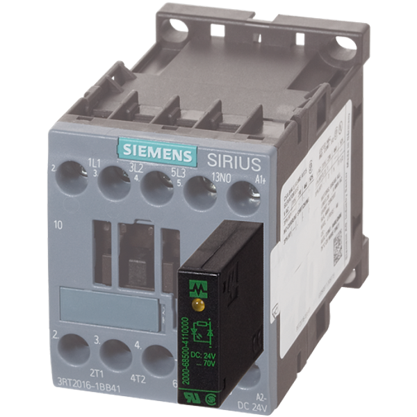 SIEMENS CONTACTOR SUPPRESSOR RC, 24-48VAC/DC image 1