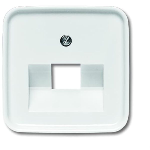 1803-214 CoverPlates (partly incl. Insert) carat® Alpine white image 1