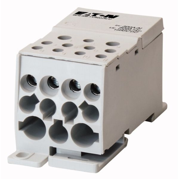 Terminal block, 1 pole, 400A, 11 output terminals, ALU image 1