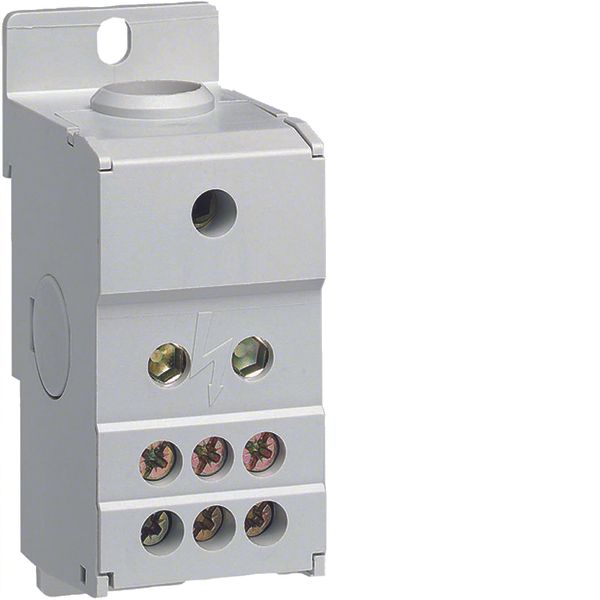 Distribution block, 160A, 1pole image 1