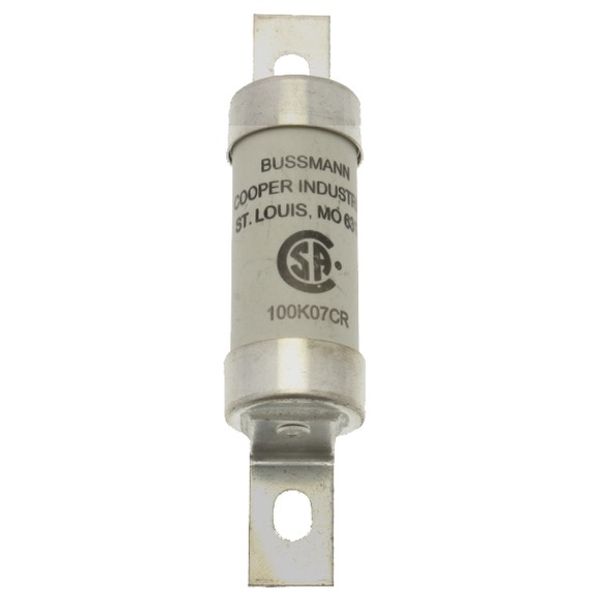 Fuse-link, low voltage, 100 A, AC 600 V, DC 250 V, HRCII-C, gL/gG, CSA image 2