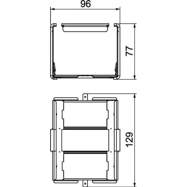 PLM SI 0810 Joint connector for PLM D 0810 118x94x78 image 2