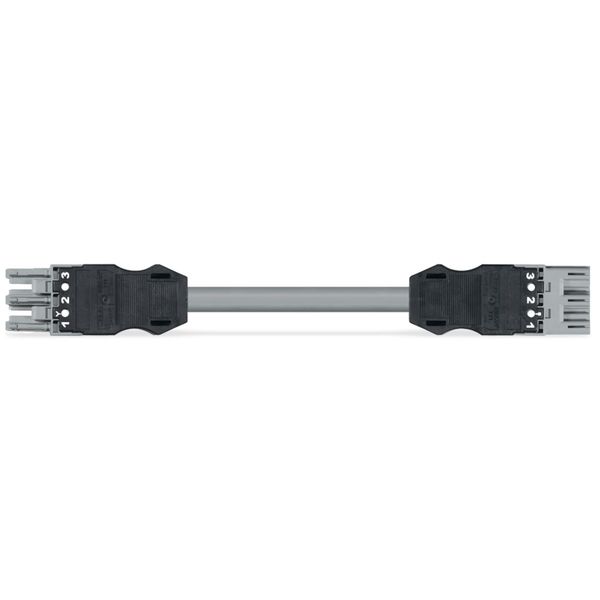 pre-assembled connecting cable Eca Plug/open-ended black image 3