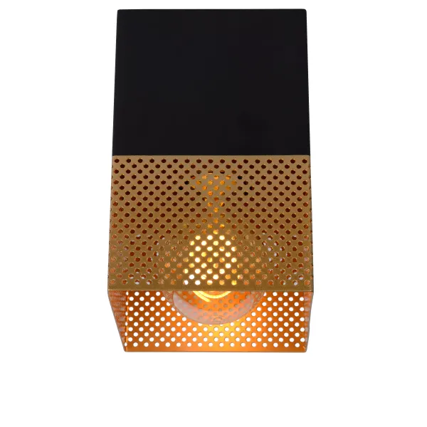 RENATE Ceiling Light  1x E27/40W Black/Gold image 1