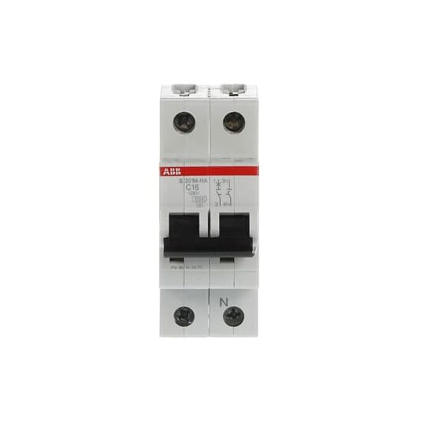 S201M-C16NA Miniature Circuit Breaker - 1+NP - C - 16 A image 4