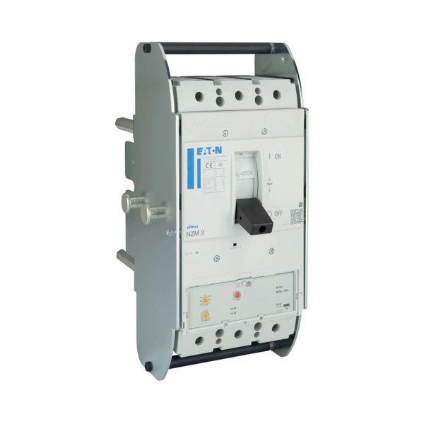 NZM3 PXR20 circuit breaker, 450A, 3p, withdrawable unit image 13