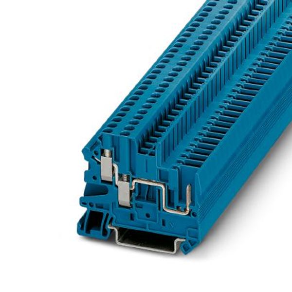 UT 2,5-TWIN/1P BU - Feed-through terminal block image 2