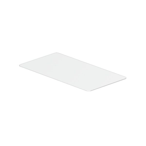 Device marking, Self-adhesive, halogen-free, 17 mm, Polyester, white image 1