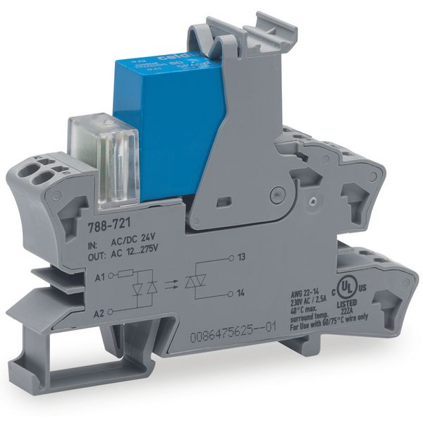 Solid-state relay module Nominal input voltage: 24 V AC/DC Output volt image 3