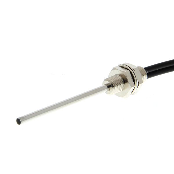 Fiber optic sensor head, diffuse, M6 cylindrical axial with sleeve, di E32 6083D image 4