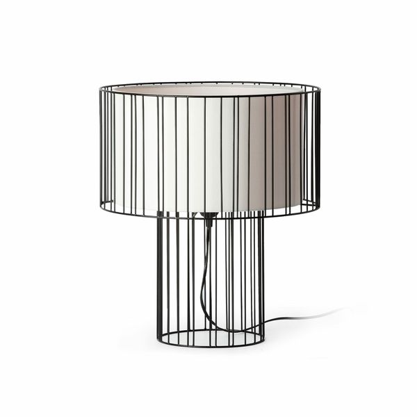 LINDA TABLE LAMP BLACK 1 x E27 100W image 1