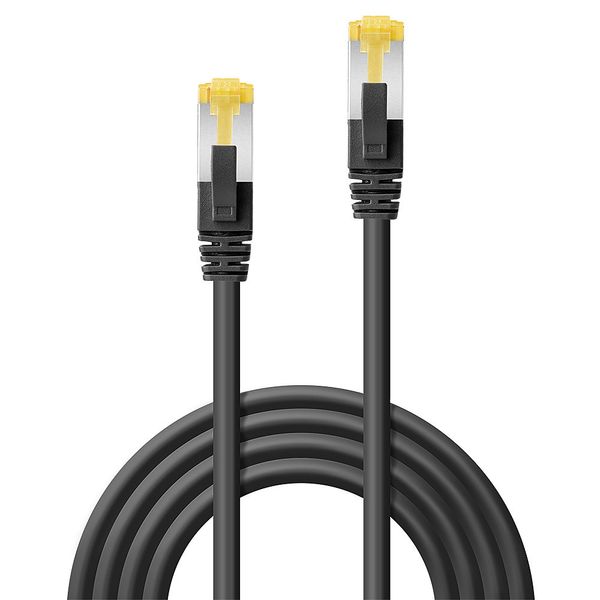 1.5m RJ45 S/FTP LSZH Network Cable, Black Cat.6A Plug, Cat.7 raw cable image 2