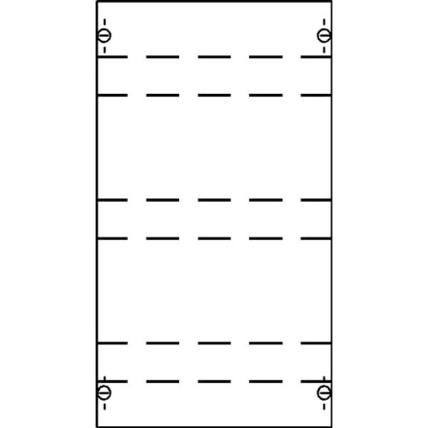 MBK108K DIN rail for terminals horizontal 450 mm x 250 mm x 120 mm , 00 , 1 image 7