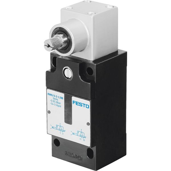 RWN/O-3-1/8-B Pneumatic limit valve image 1