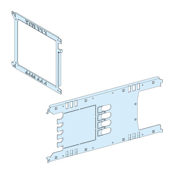 MOUNTING PLATE VIGI NSX WITHDRAWABLE ALL CONTROLS-3/4P 250A HORIZONTAL WIDTH650 image 1