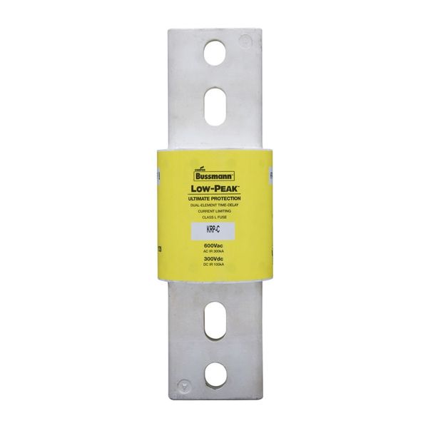 Eaton Bussmann Series KRP-C Fuse, Current-limiting, Time-delay, 600 Vac, 300 Vdc, 2000A, 300 kAIC at 600 Vac, 100 kAIC Vdc, Class L, Bolted blade end X bolted blade end, 1700, 3.5, Inch, Non Indicating, 4 S at 500% image 2