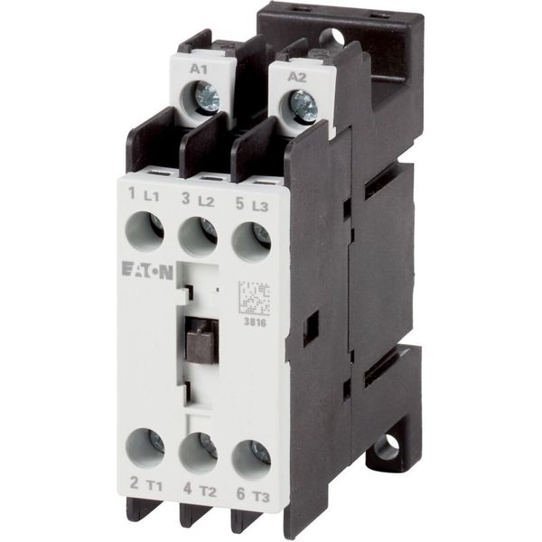 Power contactor, 3 pole, 380 V 400 V: 3 kW, 24 V 50/60 Hz, AC operation, Screw terminals image 4