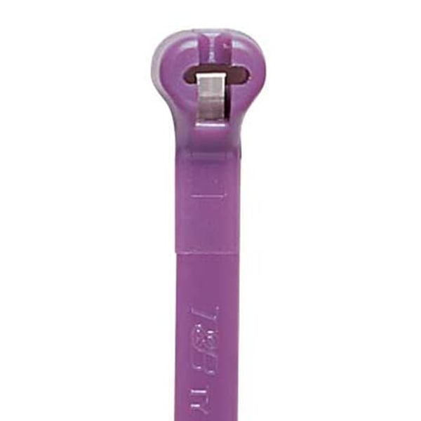 TY24M-7 CABLE TIE 40LB 5.5IN PURPLE NYLON image 4