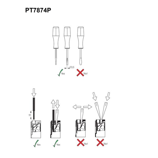 Plug-in socket 14-pole with spring clamp image 4