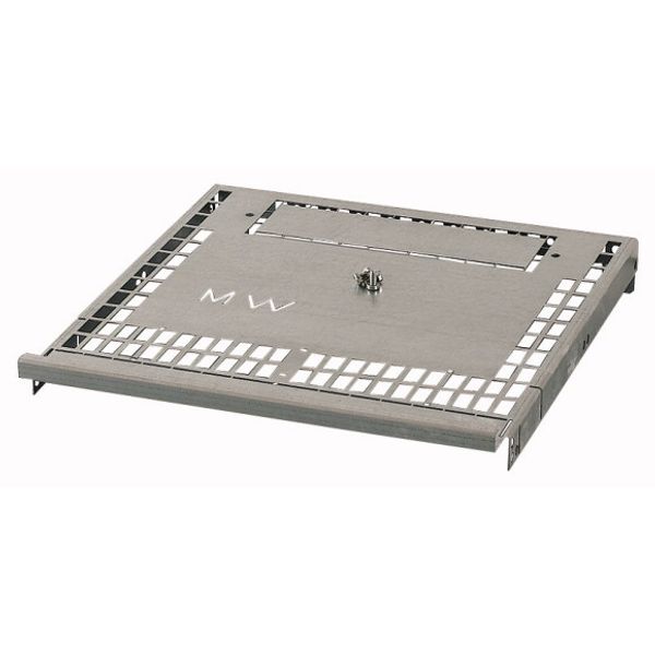 Partition, NZM4 component mounting area/cable connection area, withdrawable unit with remote operator, main busbar back, W=425mm image 1