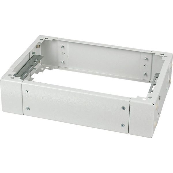 Cable marshalling box for IP30 floor standing distribution boards, HxWxD = 100 x 800 x 300 mm,  gray image 4