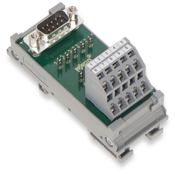 Interface module with solder pin Male connector image 3