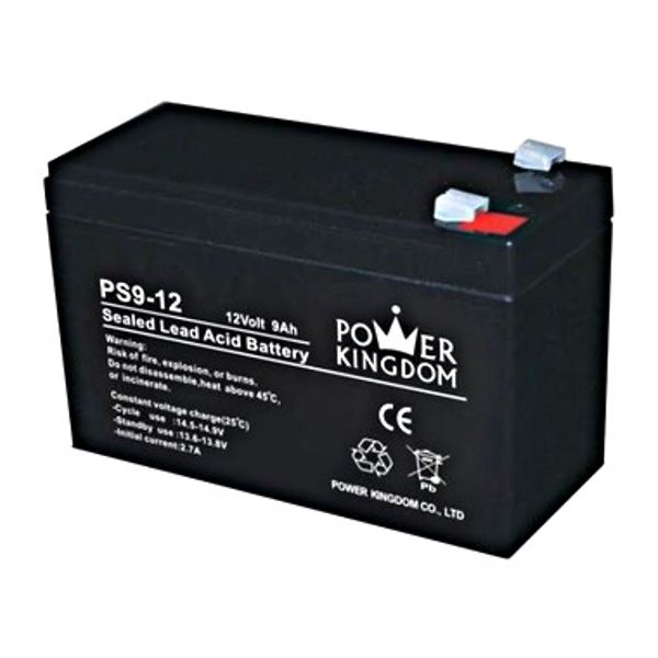 Battery Power Kingdom PS high current 12V/9,0Ah image 1