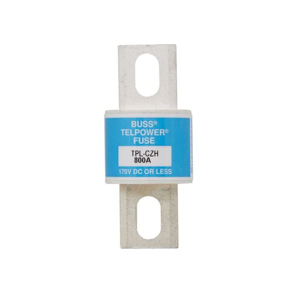 Eaton Bussmann series TPL telecommunication fuse, 170 Vdc, 300A, 100 kAIC, Non Indicating, Current-limiting, Bolted blade end X bolted blade end, Silver-plated terminal image 16