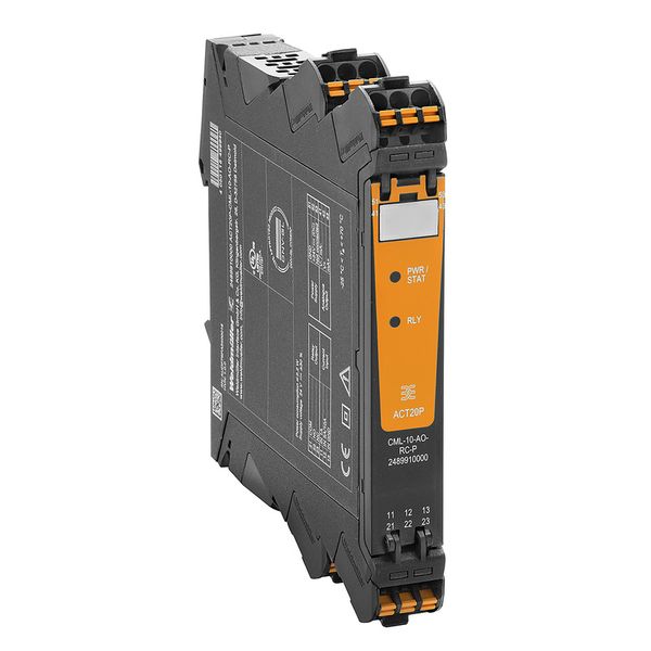 Current-measuring transducer, Analogue output, Relay output, Terminal  image 2