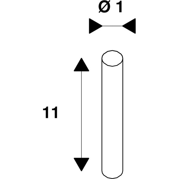 wire-tightener for LV-wire system, 2stk., chrome image 2