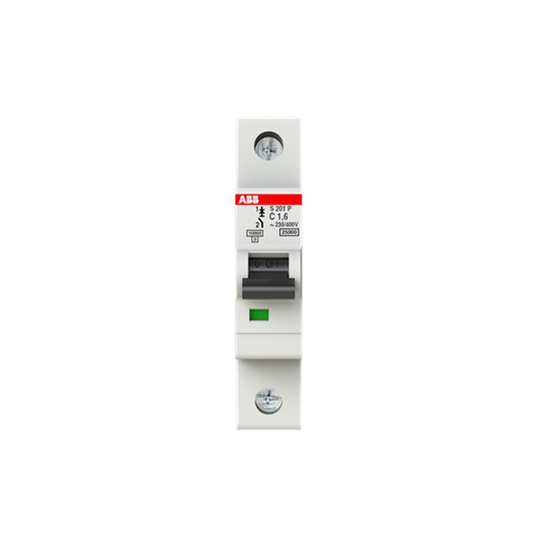 S201P-C1.6 Miniature Circuit Breaker - 1P - C - 1.6 A image 3