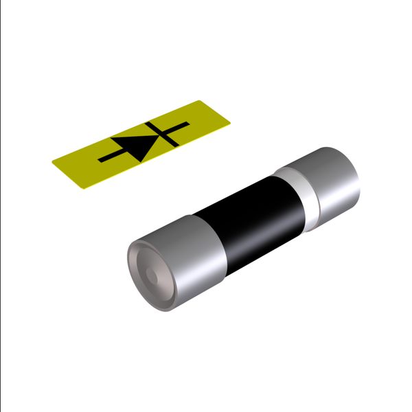 Cartridge 5x20mm with 3A diode image 1